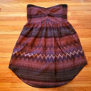 O'neill brown mini dress size M